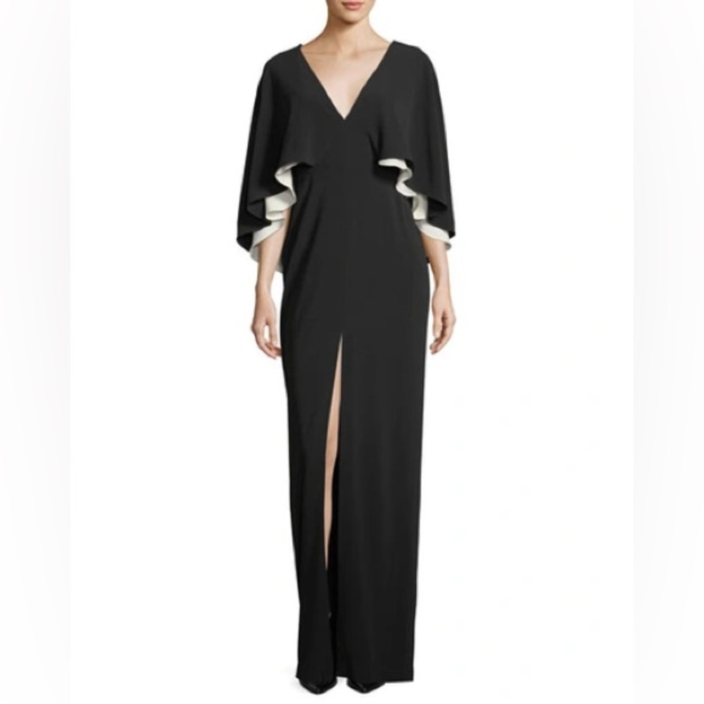 Halston Heritage Black Maxi Dress, Vintage looks Hollywood Glam